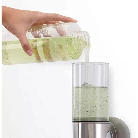 Manual Dispenser with Bottles for Liquid Soap/Shampoo