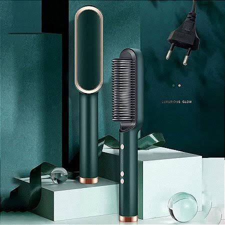 Anion Hair Bivolt Straightening Hairbrush